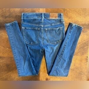 UEC👖MADEWELL👖9" Mid-Rise Skinny Jeans  Size 25T
